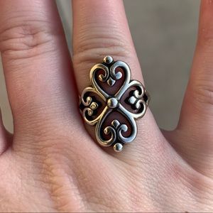 James Avery Adorned Heart Ring